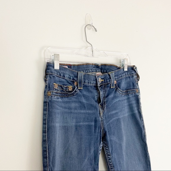 True Religion Women's Casey Super Skinny Jeans Medium Wash Size 32 - Picture 8 of 15